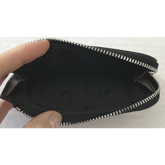 New Michael Kors Cooper L-zip wallet Olive / Army Green Multi - Picture 2 of 4